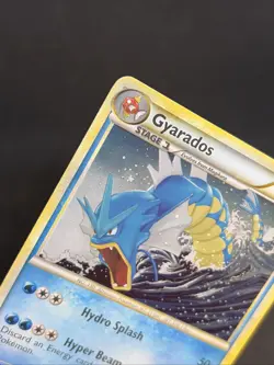 Pokemon TCG Gyarados Holo Rare Card 4/123 HeartGold SoulSilver 2010 VLP/EXC - Image 3