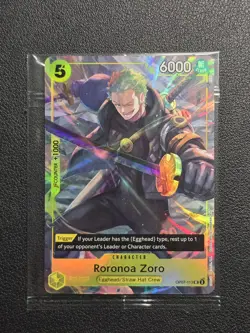 Roronoa Zoro (Illustration Box Vol.3) OP07-113 UC One Piece Promotion Cards NM - Image 1