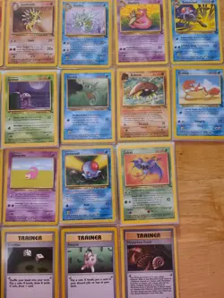 Pokemon Cards - Fossil Set & Jungle Set - Lot of 305 Cards with Sleeves - Image 5