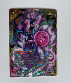 Beerus, No Holds Barred SR FOil NM card BT6-112 Dragon Ball Super ccg card game - Image 1