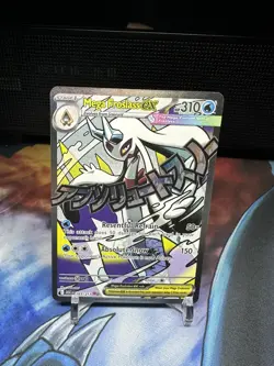 Mega Froslass EX 265/217 Mega Attack Holo Rare Pokemon Card Near Mint - Image 1
