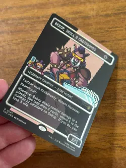 Bebop, Skull & Crossbones - Teenage Mutant Ninja Turtles - MTG - FOIL - 0087 - Image 2