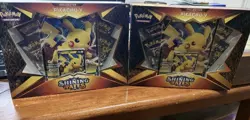 LOT Of 2 Pokemon TCG Shining Fates Collection Pikachu V Box New Factory Sealed - Image 1