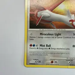 Latias 22/106 Rare Great Encounters Pokemon Damaged - Image 4