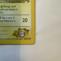 Pokemon Lt. Surge's Pikachu 81/132 Gym Heroes Regular Common 50 HP 2000 - Image 3