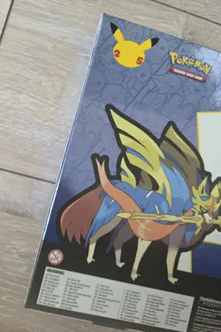 Pokemon Celebrations Zacian Deluxe Pin Box TCG Brand New & Sealed Pokemon - Image 4