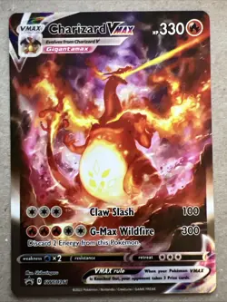 Pokemon Charizard VMAX SWSH261 SWSH Promo Black Star Promo Holo English NM - Image 2