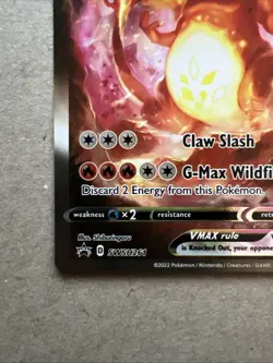 Pokemon Charizard VMAX SWSH261 SWSH Promo Black Star Promo Holo English NM - Image 4