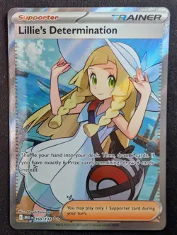 Lillie's Determination - 169/132 - Mega Evolution Base (Pokemon) - Image 1