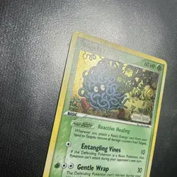 Tangela 44/92 Pokemon Card Legend Maker STAMPED Reverse Holo - LP - Image 2