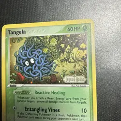 Tangela 44/92 Pokemon Card Legend Maker STAMPED Reverse Holo - LP - Image 5