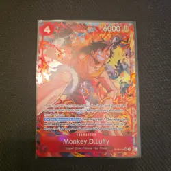 One Piece OP16-015 Monkey D Luffy Alt Art Time of Battle English NM - Image 1