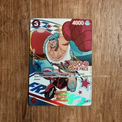 One Piece x Round 1 - Franky English Promo ST21-011 NM - Image 1