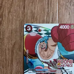 One Piece x Round 1 - Franky English Promo ST21-011 NM - Image 2