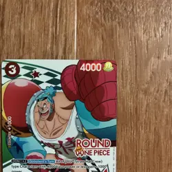 One Piece x Round 1 - Franky English Promo ST21-011 NM - Image 3