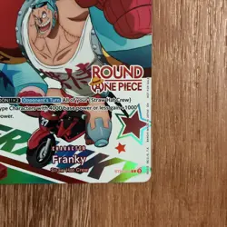 One Piece x Round 1 - Franky English Promo ST21-011 NM - Image 4