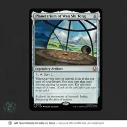 Planetarium of Wan Shi Tong 259 NM Regular MTG Avatar The Last Airbender - Image 1