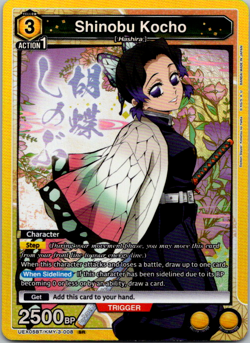 Union Arena Demon Slayer Vol.2 Shinobu Kocho UEX05BT/KMY-3-008 SR - Image 1