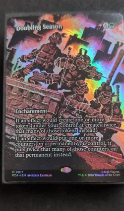 Doubling Season (Borderless) Teenage Mutant Ninja Turtles Source Material Foil - Image 1