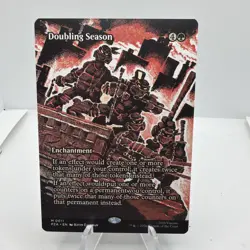 Doubling Season (Borderless) Teenage Mutant Ninja Turtles Source Material MTG - Image 1