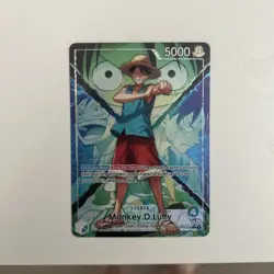 Bandai One Piece Card Game Monkey D. Luffy Leader OP16-022 ALT ART - Image 2
