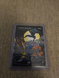 Magic: The Gathering Marvel T'Challa's Protection Mythic Instant MTG MAR - Image 1