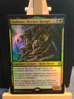 Grakmaw, Skyclave Ravager FOIL - Zendikar Rising - Rare - NM - MTG - Image 1
