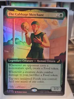 The Cabbage Merchant (EXTENDED ART) Avatar: The Last Airbender Foil #203 - Image 1