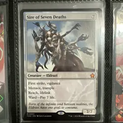 Wizards of the Coast MTG Sire of Seven Deaths Mythic 1 EN 2024 - Image 1