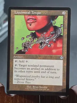 Liquimetal Torque (Retro Frame) Modern Horizons 2 Regular Near Mint - Image 1