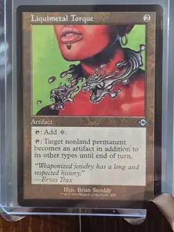 Liquimetal Torque (Retro Frame) Modern Horizons 2 Regular Near Mint - Image 3