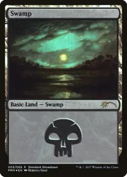 Swamp (Rebecca Guay) -Foil Light Play MTG Promos: Standard Showdown - Image 1