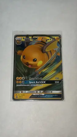 Raichu GX SM213 Black Star Promo Holo Mint Pokemon Card - Image 1