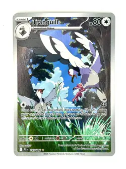 Tranquill 149/086 Holo Illustration Rare Black Bolt Pokemon Near Mint - Image 1