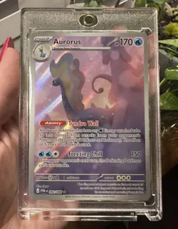 Pokemon TCG Aurorus 092/088 Prismatic Evolutions Secret Rare Holo 170HP EN (NM) - Image 1