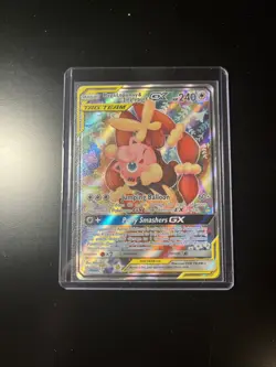 Pokemon TCG Mega Lopunny & Jigglypuff GX Tag Team 226/236 Cosmic Eclipse - Image 1