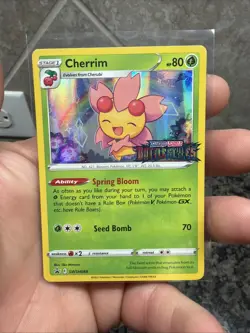 Cherrim - (Prerelease) SWSH088 Holo Pokemon Sword & Shield Black Star Promo Card - Image 1