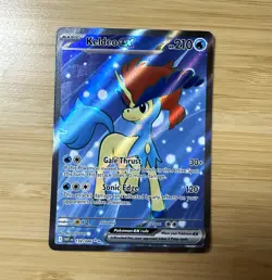 The Pokemon Company Keldeo Ex 159/086 Sv: White Flare Holo Ultra Rare EN EX - Image 1