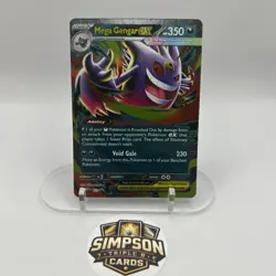 Pokemon TCG Mega Gengar EX 073 Black Star Promo Mega Moonlit Tin - Image 1