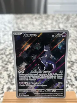 Pokemon TCG Mewtwo Batman Promo Holo Sv Scarlet & Violet Promos - Image 1