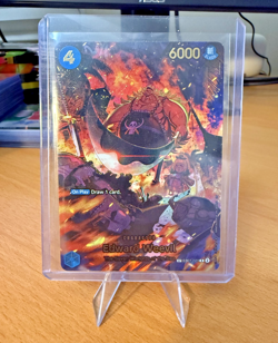 Edward Weevil EB01-023 SP Alternate Art | One Piece TCG OP14 Azure Sea's Seven - Image 1