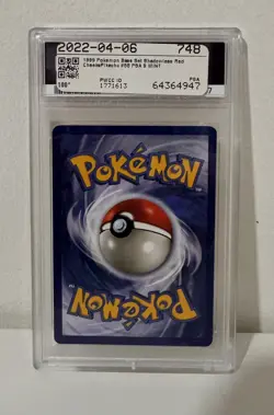 Pokemon Card Pikachu Red Cheeks Shadowless 1999 Base Set 58/102 - PSA 9 - Image 2
