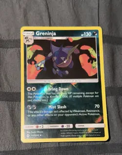 [MP-HP] Greninja 117/214 Sm Unbroken Bonds Reverse Holo Pokemon - Image 1