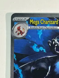 Pokemon Mega Charizard X ex 125/094 SPECIAL ILLUSTRATION RARE Phantasmal Flames - Image 5
