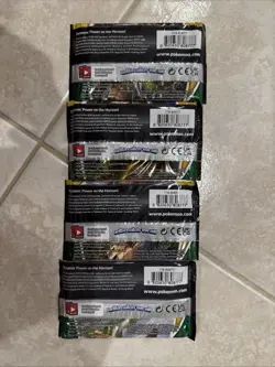 Pokemon TCG: Evolving Skies Booster Pack Sealed Full Art Set (4 Packs) - Image 2