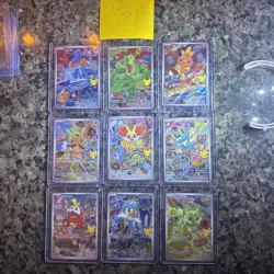 Pokemon SERIES 3 First Partner Illustration collection Set 9 Cards TCG in hand! - Image 1