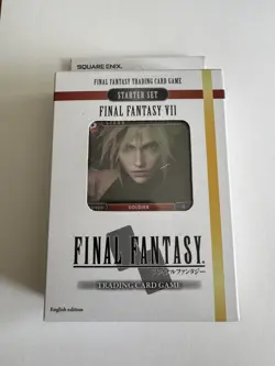 Square Enix Final Fantasy 7 Starter Set VII Trading Card Game NEW - Image 1