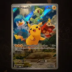 Pikachu - Holo SV: Scarlet & Violet Promo Cards 027 LP - Image 1