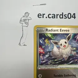 Radiant Eevee SWSH230: Sword & Shield Promo Cards Holo - NEAR MINT - NM - Image 4