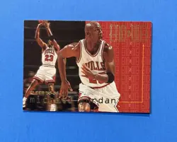 1995-96 Fleer - End 2 End Michael Jordan #9 - Image 1